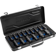 HÖGERT TECHNIK Set dugih udarnih nasadnih ključeva 1/2" 10–32 mm, 15-dijelni HT4R049